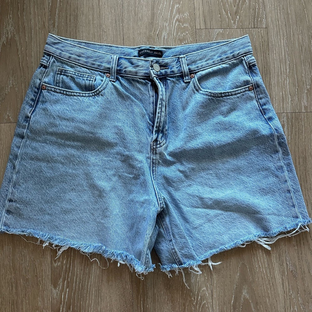 Sincerely Jules denim shorts